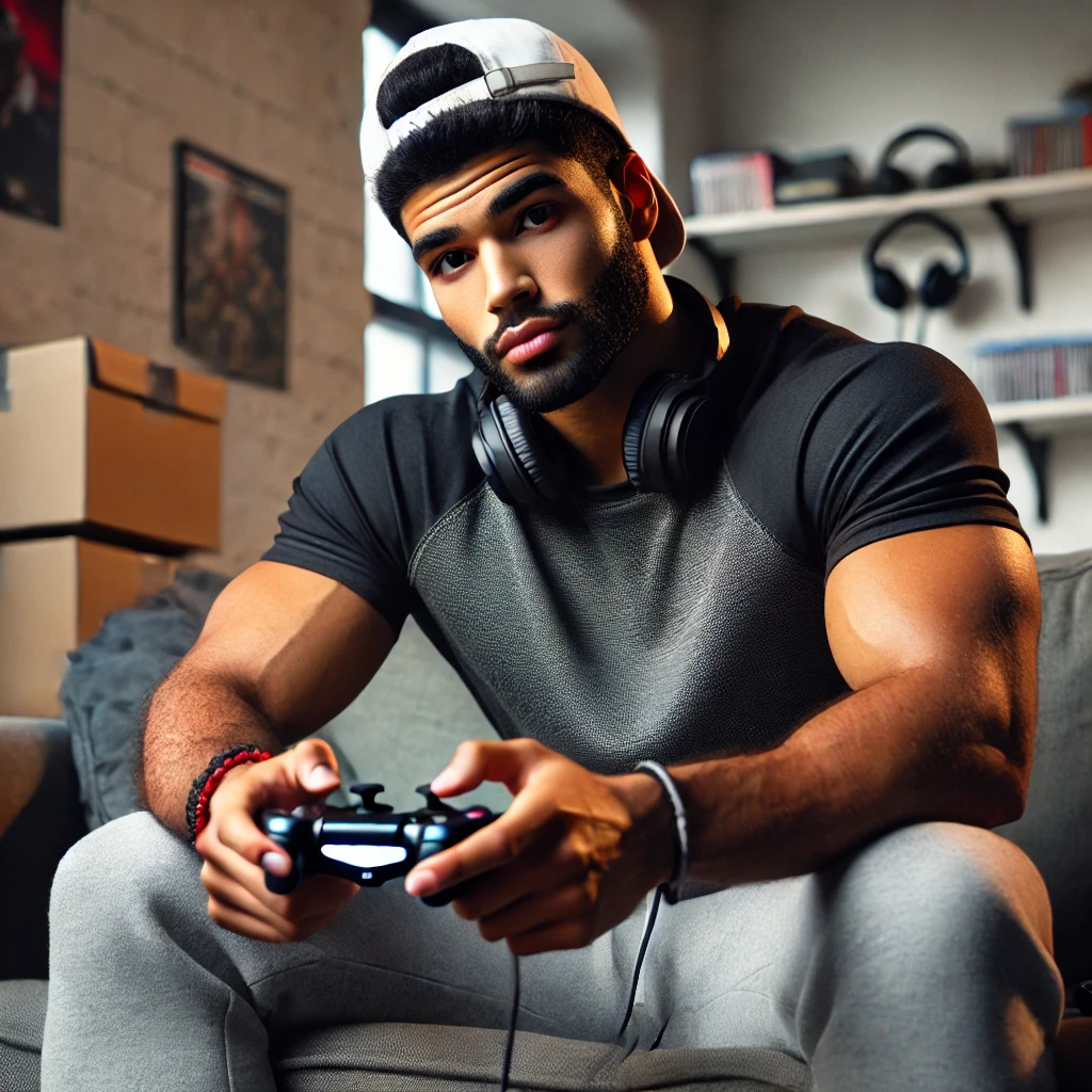 Original gamer portrait
