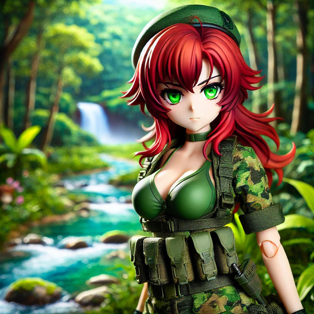 Cartoon soldier avatar