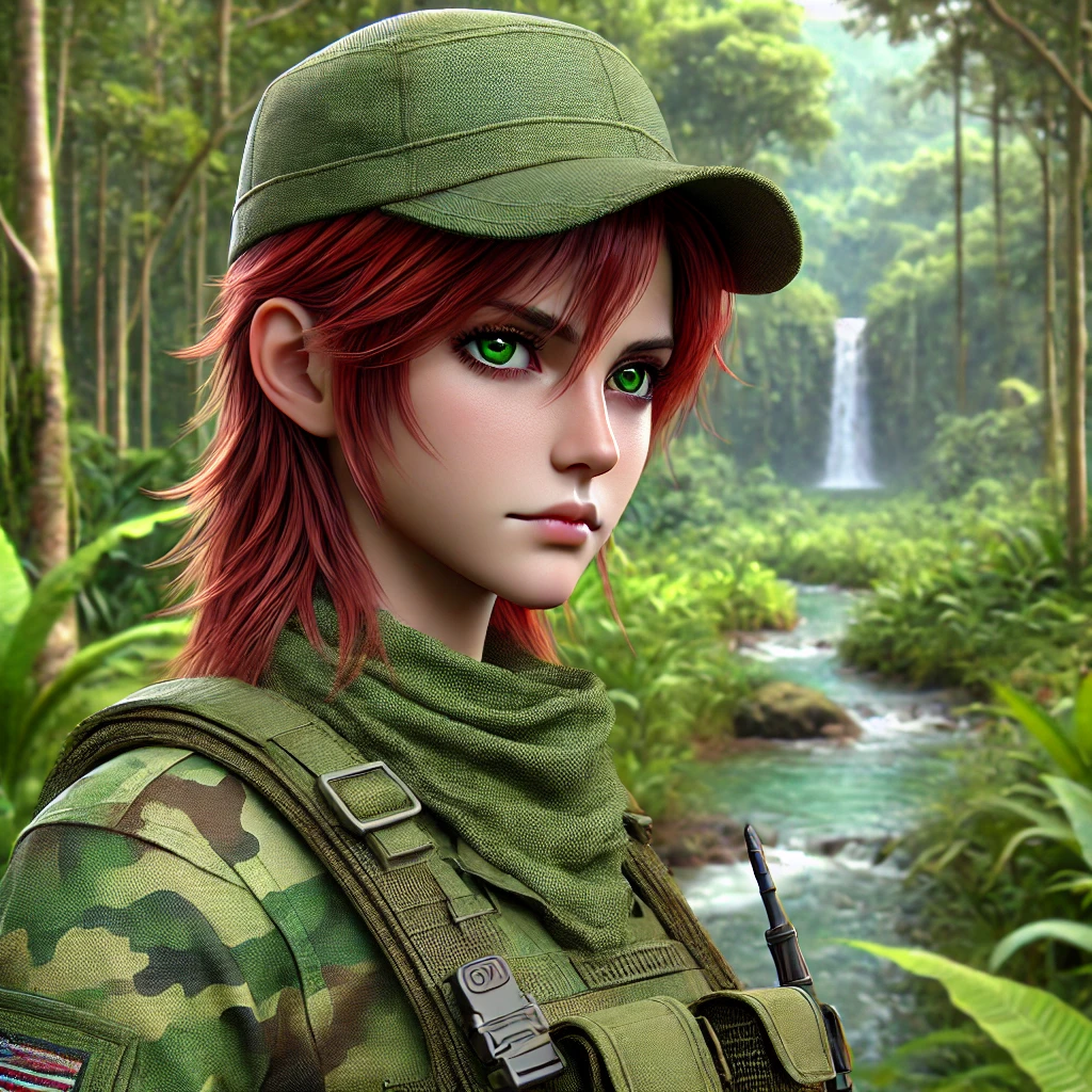 Original soldier portrait