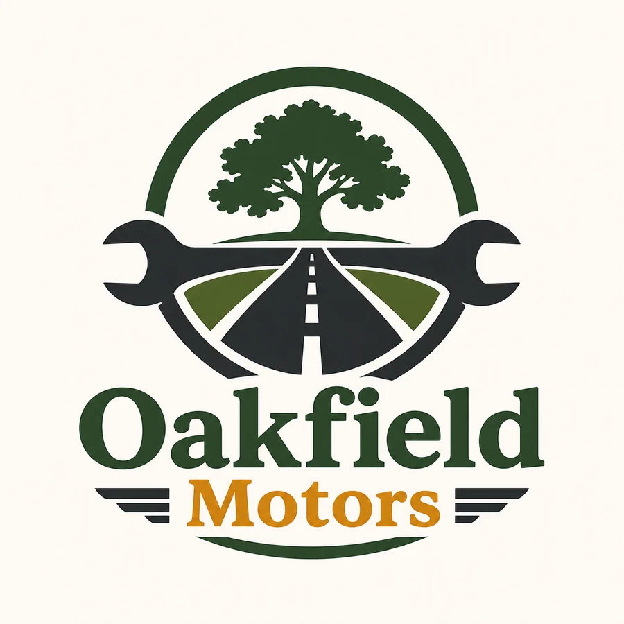 Oakfield Motors logo concept