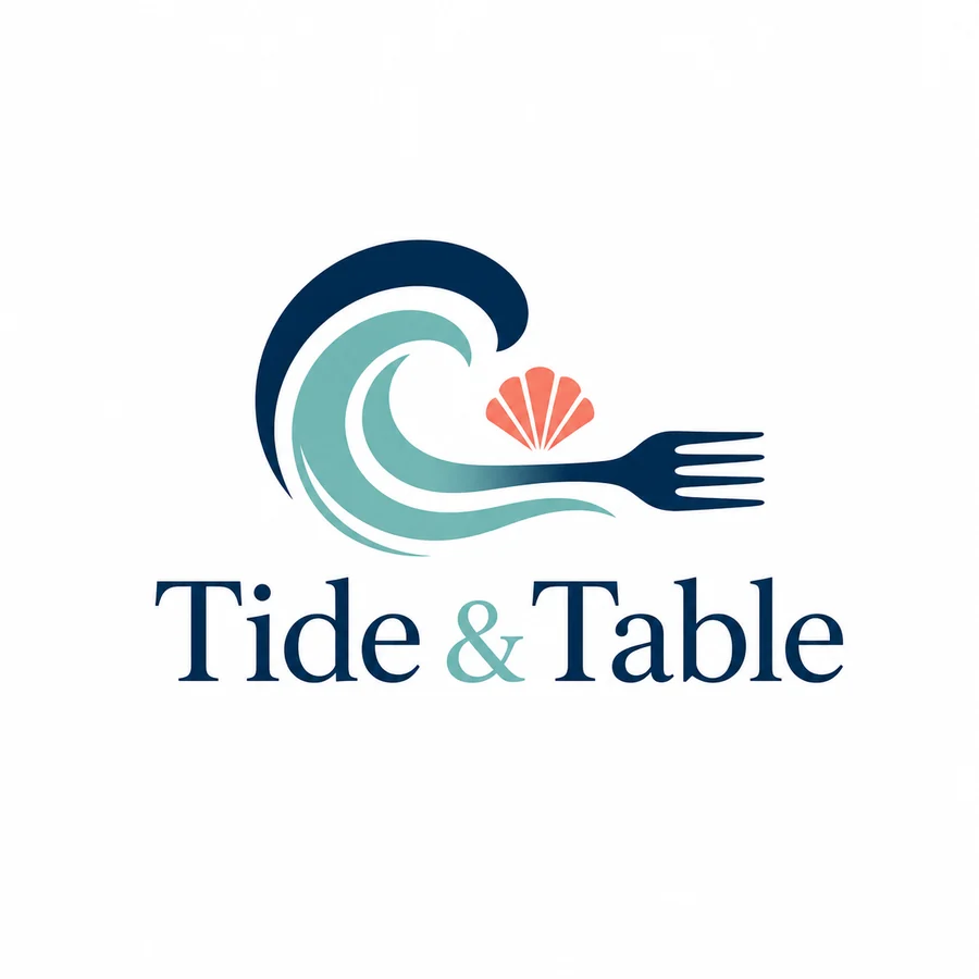 Tide and Table logo concept