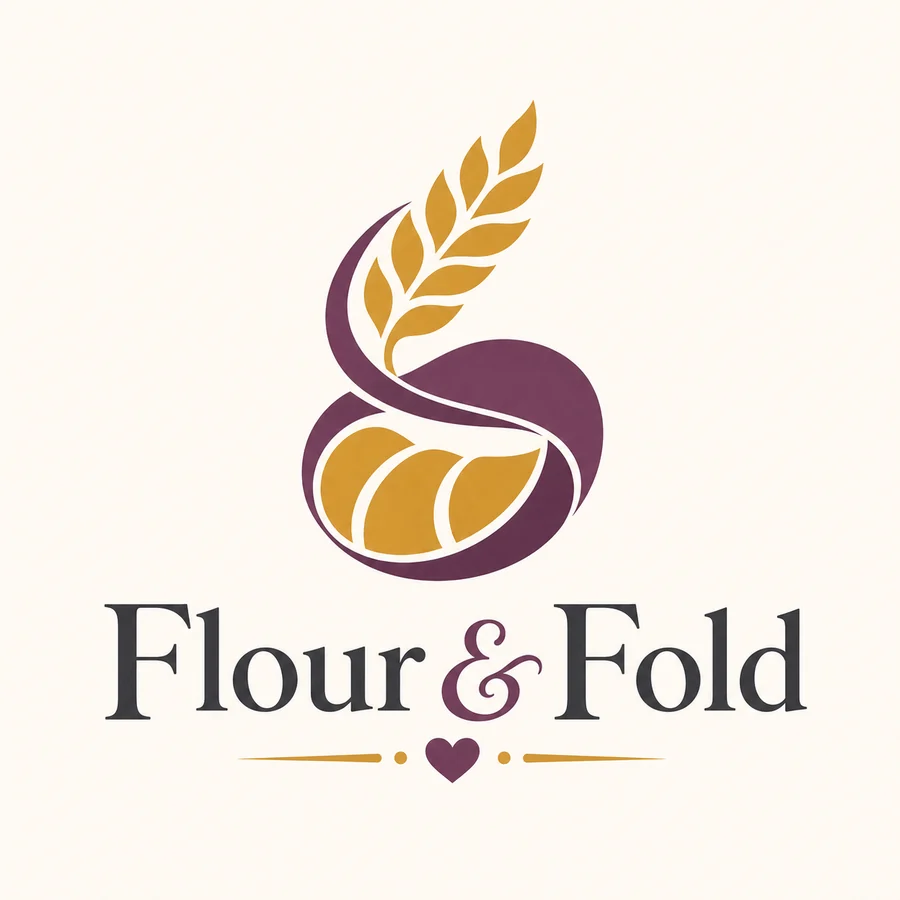 Flour and Fold logo concept