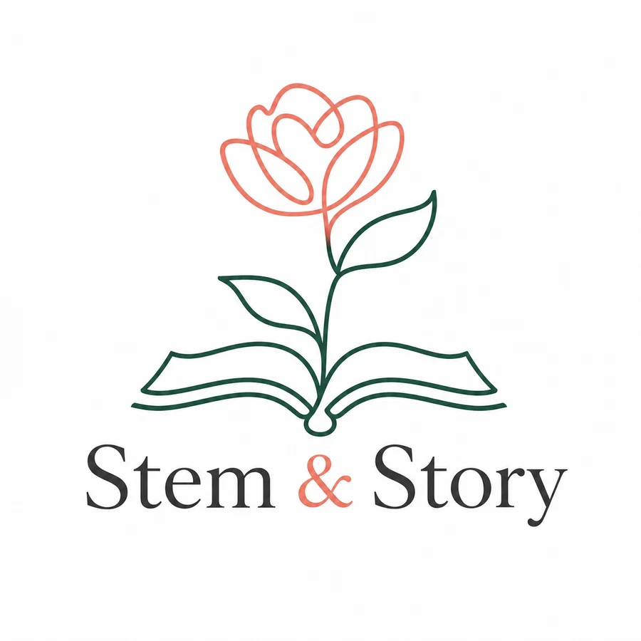 Stem and Story logo concept