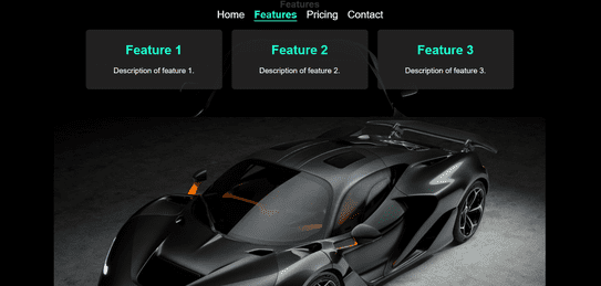  website concept showing its homepage and treatments